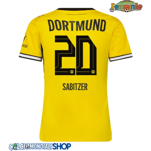 Maglie da calcio Borussia Dortmund Marcel Sabitzer #20 Prima Maglia Femminile 2026-27 Manica Corta
